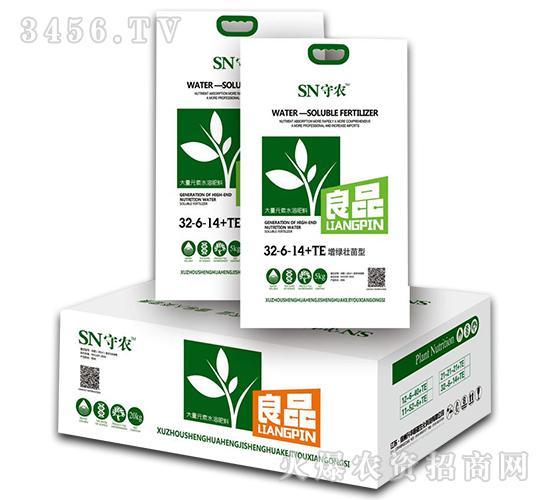 增綠壯苗型大量元素水溶肥料32-6-14+TE-良品增綠-守農(nóng)