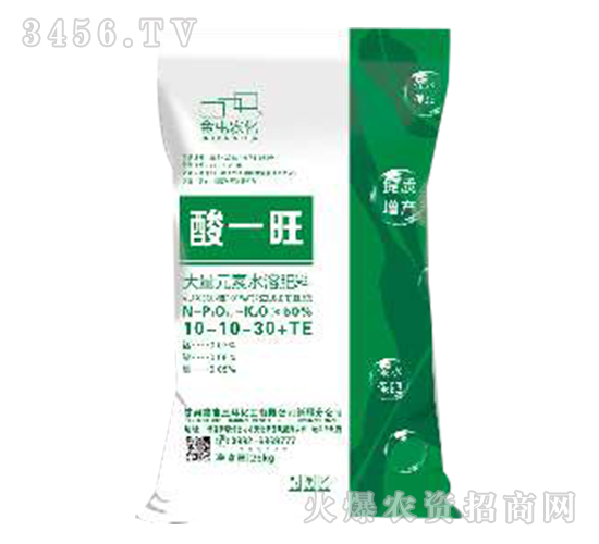 大量元素水溶肥料10-10-30+TE-酸一旺-金屯化工