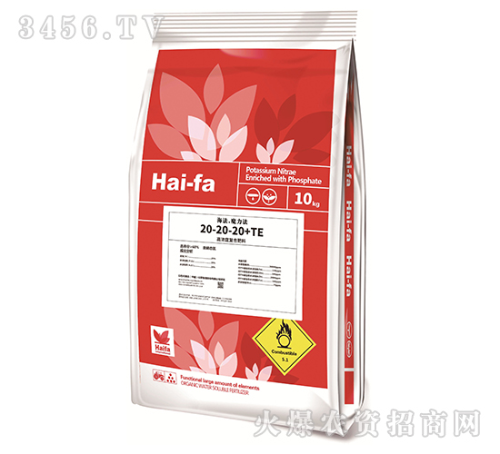 高濃度水溶肥料20-20-20+TE-魔力法-haifa品牌