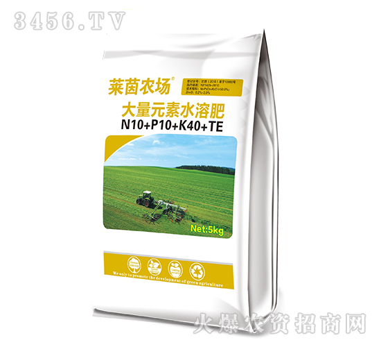 大量元素水溶肥10-10-40+TE-萊茵農(nóng)場