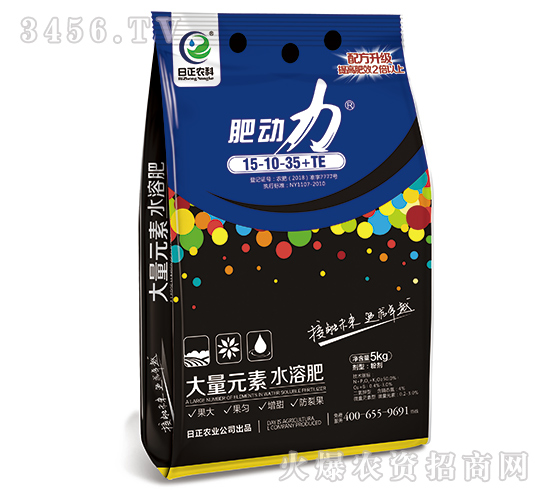 高鉀型大量元素水溶肥料15-10-35+TE-肥動(dòng)力-日正農(nóng)科