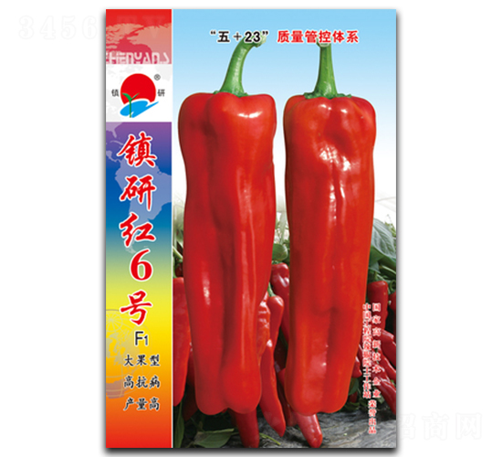 鎮(zhèn)研紅6號(hào)-泡椒種子-鎮(zhèn)研種業(yè)