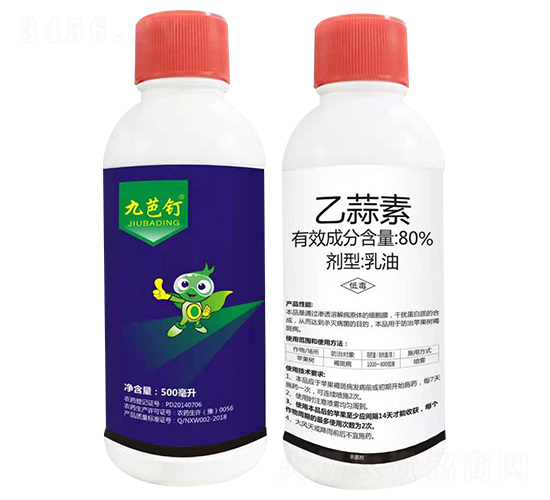 80%乙蒜素乳油【500ml】-九芭釘-標(biāo)正農(nóng)化