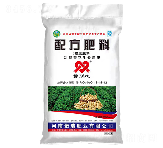 功能型花生專用肥18-15-12-豫聯(lián)心-聚瑞