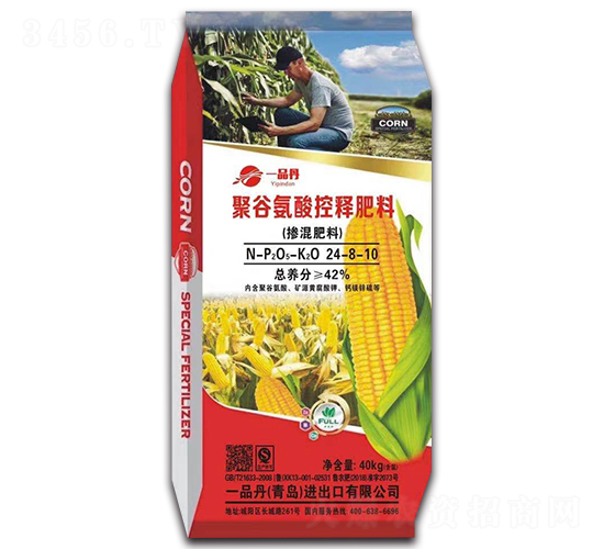 42%聚谷氨酸控釋肥料24-8-10-一品丹