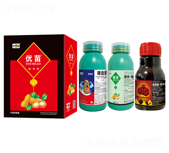 萎銹·福美雙+噻蟲胺+精甲霜靈·咯菌腈·噻呋酰胺-優(yōu)苗-公牛國際