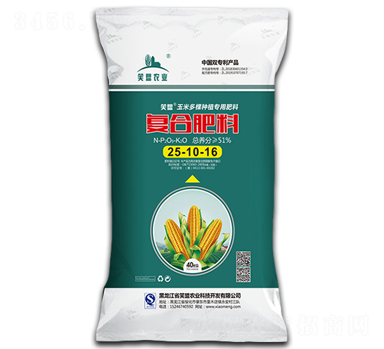 40kg玉米多顆種植專用復(fù)合肥料25-10-16-笑盟農(nóng)業(yè)