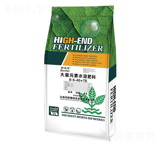 大量元素水溶肥料8-5-40+TE-邦萊特-邦博肥業(yè)