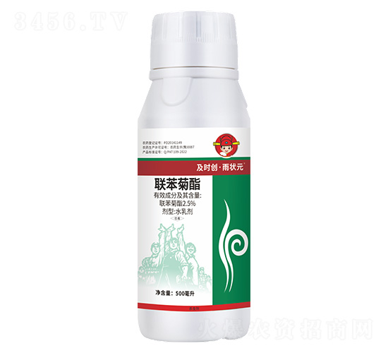 2.5%聯(lián)苯菊酯水乳劑500ml-及時(shí)創(chuàng)·雨?duì)钤?及時(shí)雨