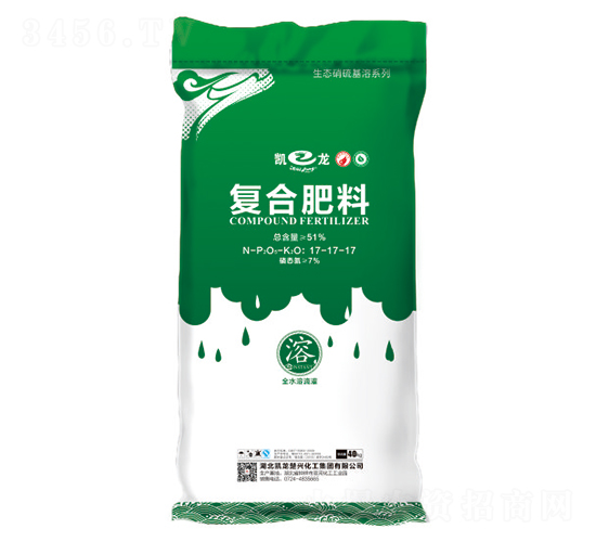 生態(tài)硝硫基復合肥料17-17-17-凱龍-凱龍楚興