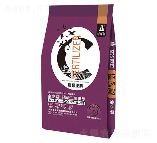 膨果專用肥17-5-29硫基高鉀復(fù)合肥-中盛肥業(yè)