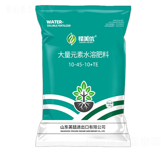 大量元素水溶肥料10-45-10+TE-擇美優(yōu)-英喆