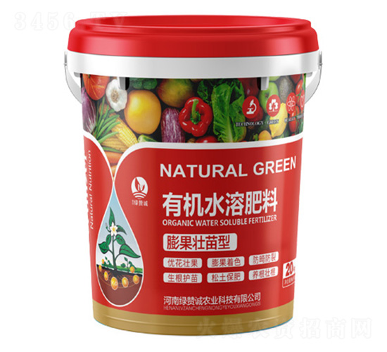 有機水溶肥料-膨果壯苗型-綠贊誠農(nóng)業(yè)