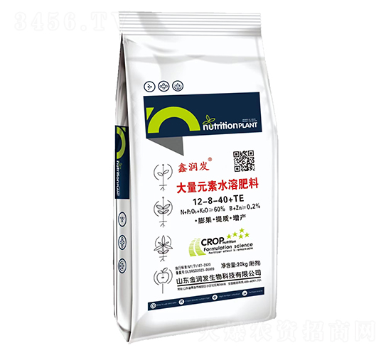 大量元素水溶肥料12-8-40+TE-鑫潤發(fā)-犇創(chuàng)紫牛