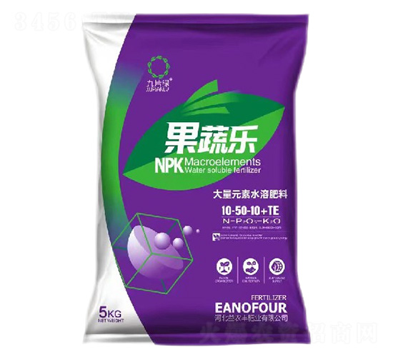 大量元素水溶肥料10-50-10+TE-果蔬樂-益農(nóng)豐肥業(yè)