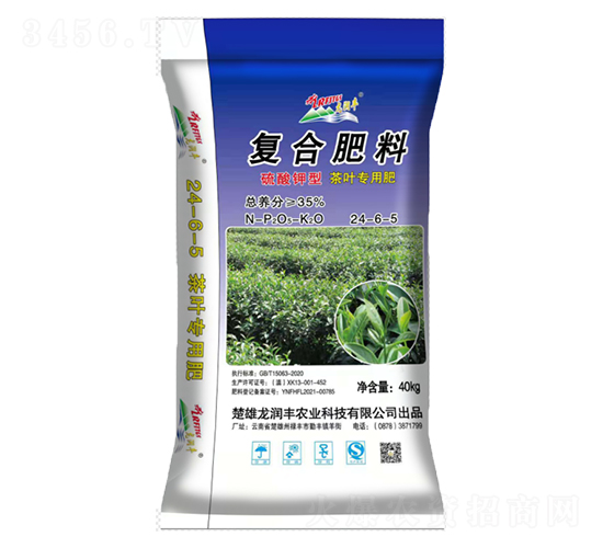 茶葉復合肥料24-6-5-龍潤豐