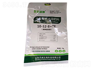 大量元素水溶肥料10-52-8+TE-多笑綠神