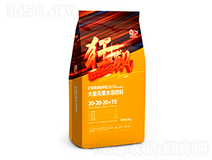 礦源黃腐酸鉀型大量元素水溶肥料20-20-20+TE-狂飆-旺潤(rùn)