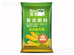 腐植酸玉米專用復(fù)合肥料28-5-7-淮海-中元