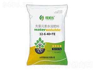 5kg大量元素水溶肥料12-6-40+TE-擇美優(yōu)-英喆